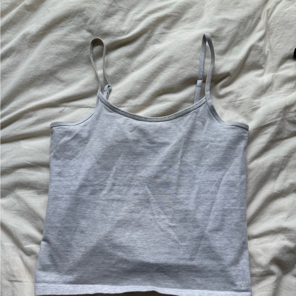 TNA Light Gray Tank Top - Picture 1 of 3